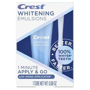 Crest Whitening Emulsions 